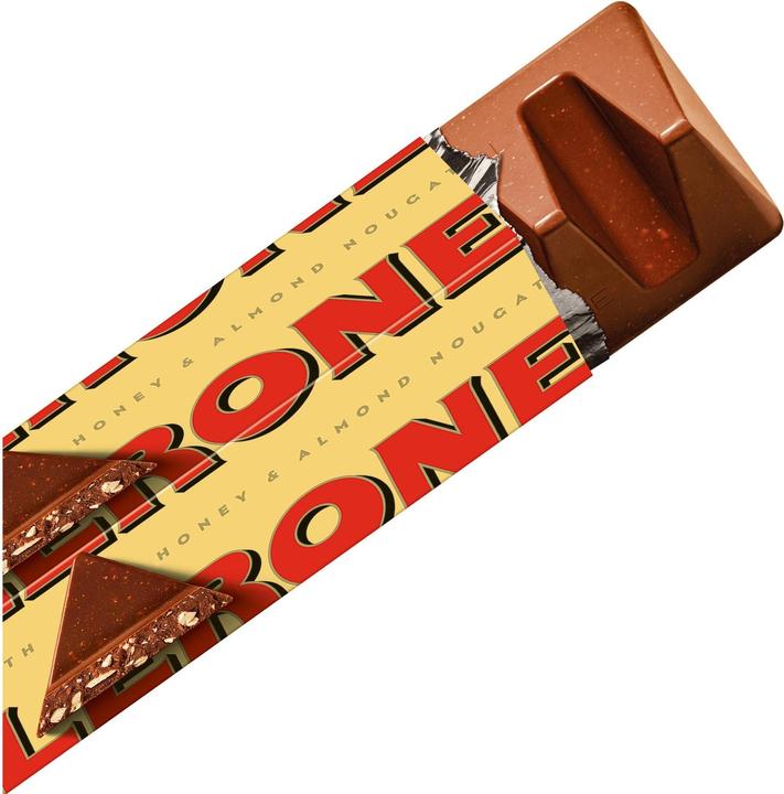 Immagine prodotto Toblerone Cioccolato al latte svizzero con miele e torrone di mandorle (360 g)