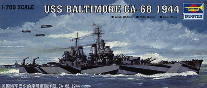 Image du produit Trumpeter USS Baltimore CA-68 1944