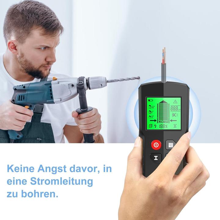Produktbild Extsud ‎HLW-QB5 Leitungsfinder für Wände und Kabel