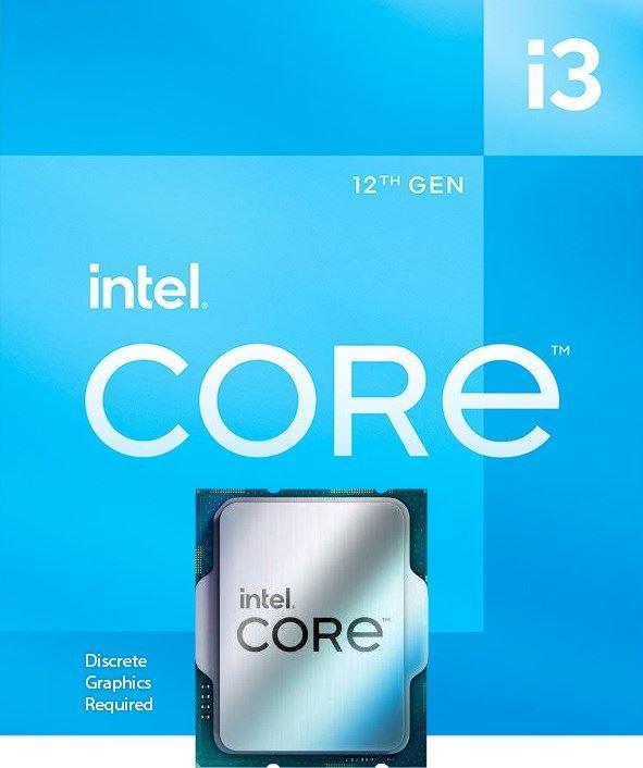 Productafbeelding Intel Core i3-12100F (LGA 1700, 3.30 GHz, 4 -Core)