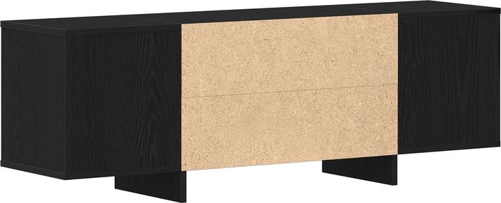 Actual product image VidaXL TV cabinet black oak 120x30x40.5 cm wood-based material (120 x 30 x 40.5 cm)