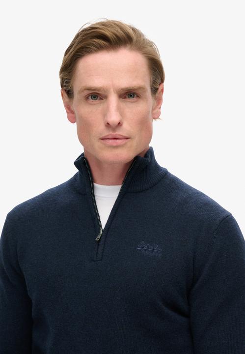 Image du produit Superdry Pull en maille brodée à col camionneur Essential (L)