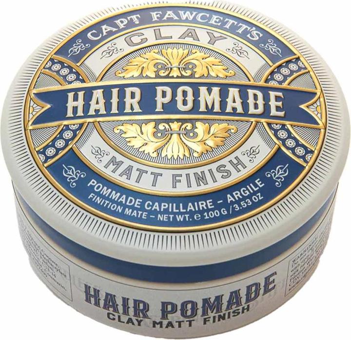 Captain Fawcett Clay Pomade - Matte Finish (Haarpomade, 100 ml)
