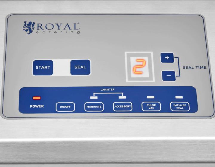 Produktbild Royal Catering Vakuumiergerät Vakuumierer Folienschweissgerät Beutelbreite: 31 cm