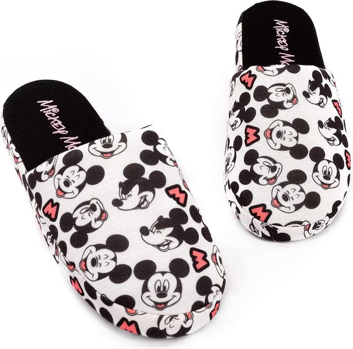 Actual product image Mickey Mouse Slippers Full Logo Print (40.5)