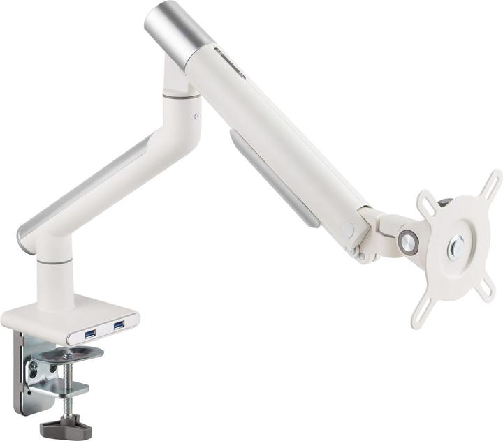 Image du produit Alterzone Arm One USB monitorarm i aluminium med 2 x 3.0 USB-porte, hvid (Tables, 32")
