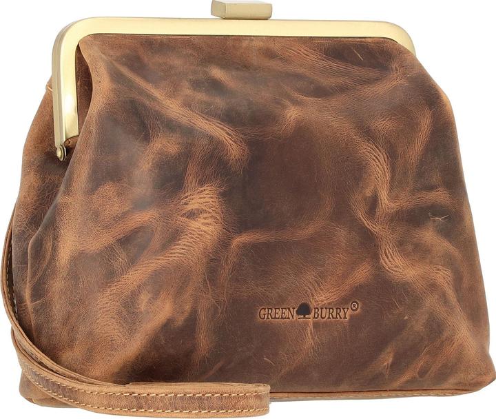 Image du produit Greenburry Vintage Clappy Sac à bandoulière en cuir 23 cm