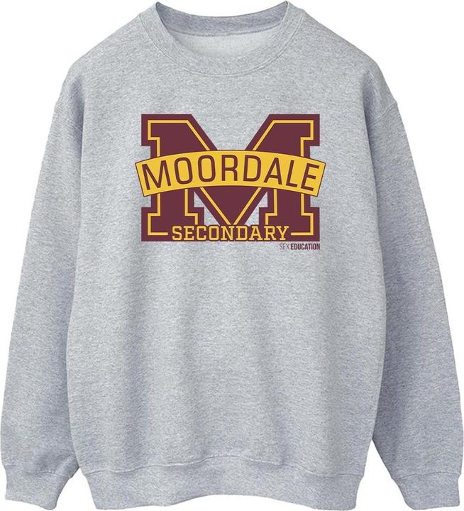 Netflix Sex Education Moordale M Logo 2 Sweatshirt (M)