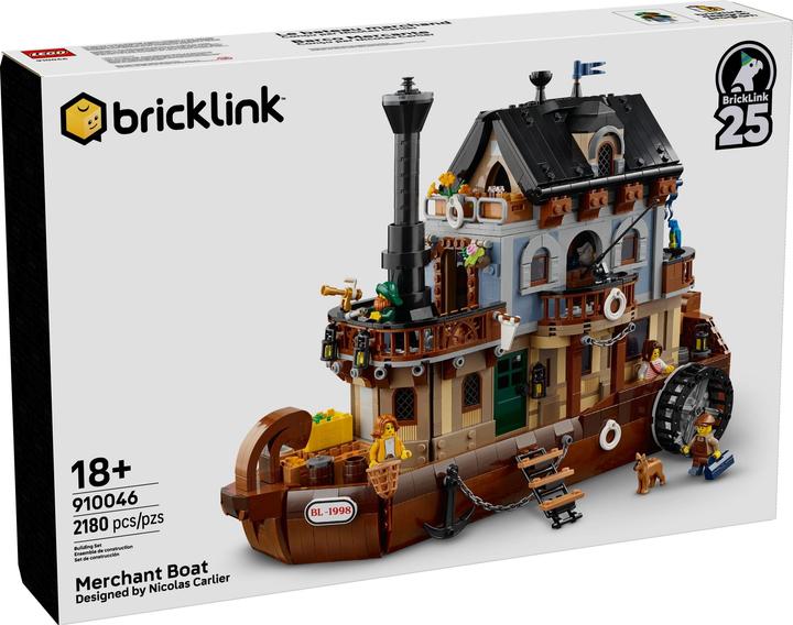 Actual product image LEGO Bricklink - Handelsraddampfer (910046)