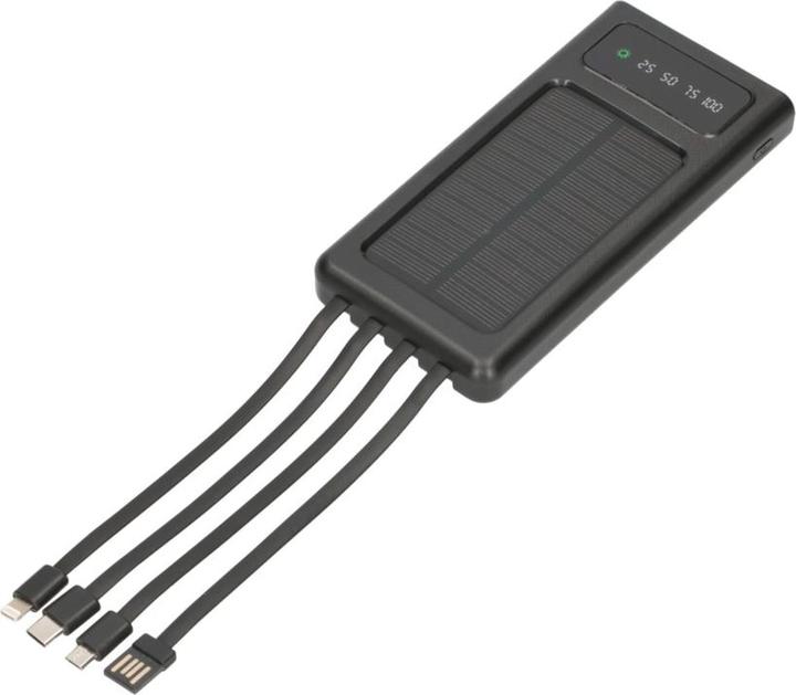 Produktbild Extralink Powerbank EPB-091 10000 mAh Schwarz (10000 mAh, 10 W, 37 Wh)