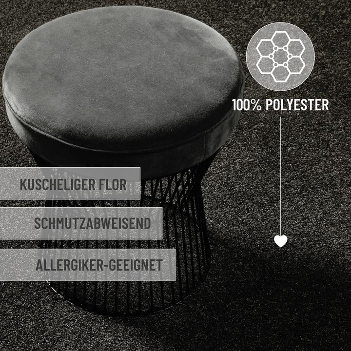 Produktbild Homie Living Kurzflorteppich Manta (80 x 300 cm)