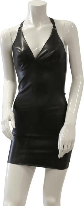 Image du produit Guilty Pleasure Robe GP Datex avec bretelles croisées - Noir (XXL)