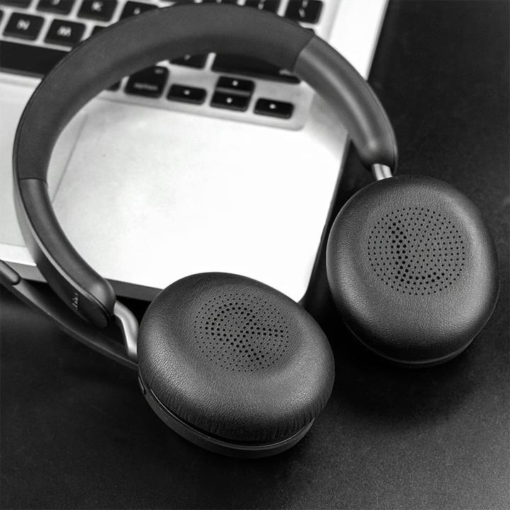 Image du produit PhoneLook Coussinets de remplacement cuir doux pour Jabra Evolve2 65 / Evolve2 40 / Elite 45h