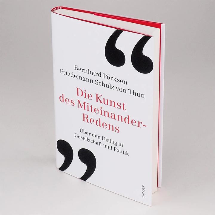 Actual product image Die Kunst des Miteinander-Redens (German, Bernhard Pörksen, Friedemann Schulz of Thun, 2020)