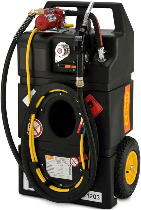 Produktbild Cemo Kraftstoff Mobile Tankanlage 95 L mit E-Pumpe 12 V Trolley
