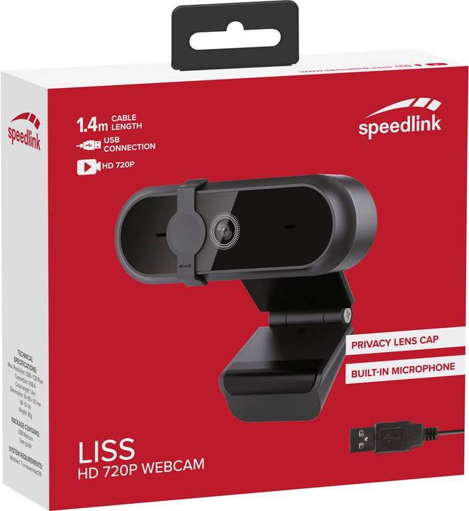Produktbild Speedlink SL-601800-BK (0.90 Mpx)