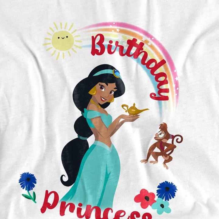 Immagine prodotto Aladdin Birthday Princess Maglietta Jasmine Abu Adulto Unisex (XL)