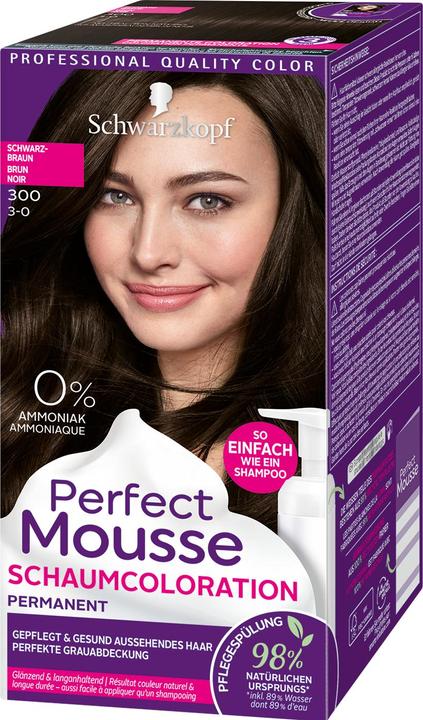 Immagine prodotto Schwarzkopf Perfect Mousse Mousse perfetta (300 Marrone nero)