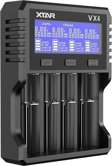 Produktbild Xtar Ladegerät für 18650-Akkus VX4 KT (Ladegerät inkl. Akku)