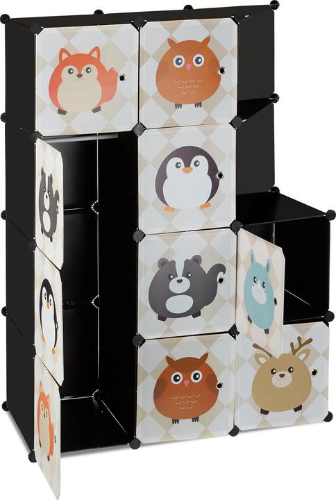 Image du produit Relaxdays Étagères sans boulons