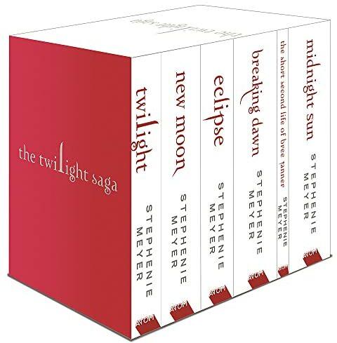 Produktbild Twilight Saga 6 Book Set (White Cover) (Englisch, Stephenie Meyer, 2022)