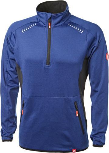 Actual product image Magni Tech fleece jumper mottled corn blue/black size S Fortis Elements (S)