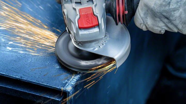 Actual product image Bosch Professional Zubehör EXPERT R781 Prisma Ceramic X-LOCK fibre disc, 125 mm, 22.23 mm, G 80 (80)