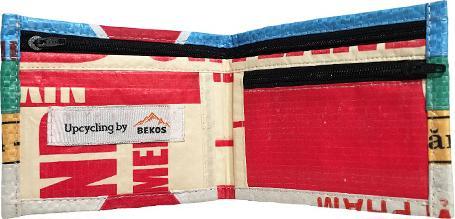 Immagine prodotto Bekos Upcycling - borsa classica realizzata con borse riciclate Patchwork Elephant