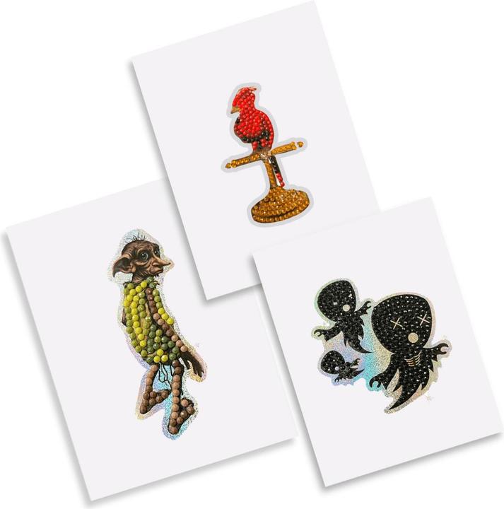 Actual product image Craft Buddy Harry Potter Crystal Art Sticker Pack