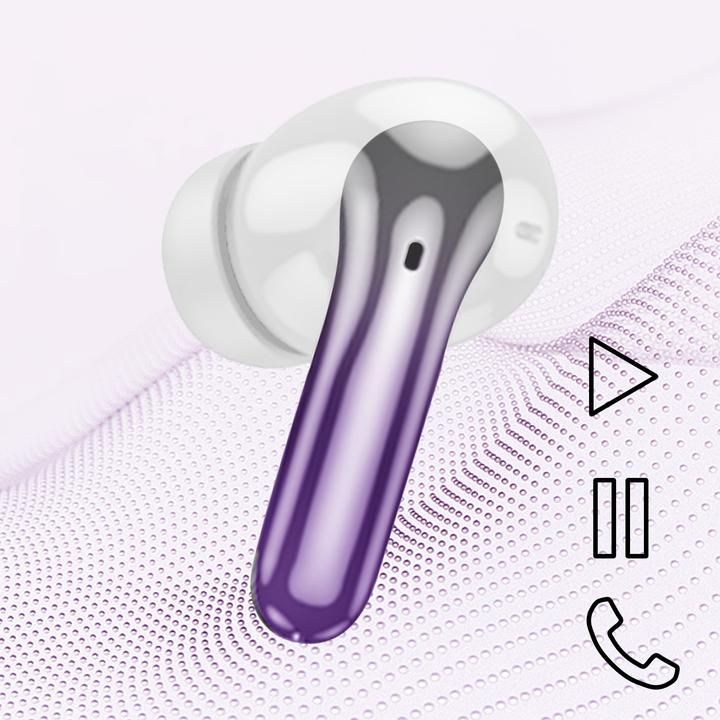 Immagine prodotto Hoco Cuffie Bluetooth effetto cromo (ANC, 7 h, Cablato)