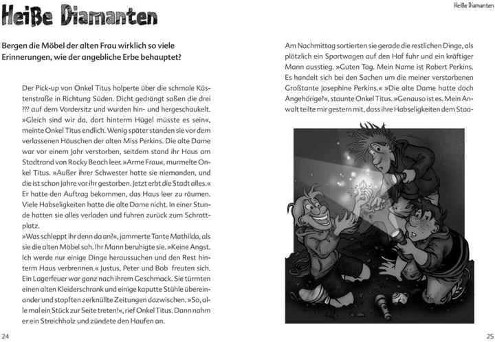 Immagine prodotto Die drei??? Kids: Schattendiebe. 30 spannende Ratekrimis! (Tedesco, Stefanie Wegner, Ulf Blanck, 2022)