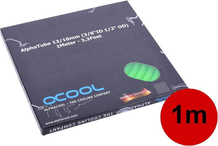 Produktbild Alphacool 18531 Computerkühlsystemteil/-zubehör Röhre (1 m, Kunststoff)