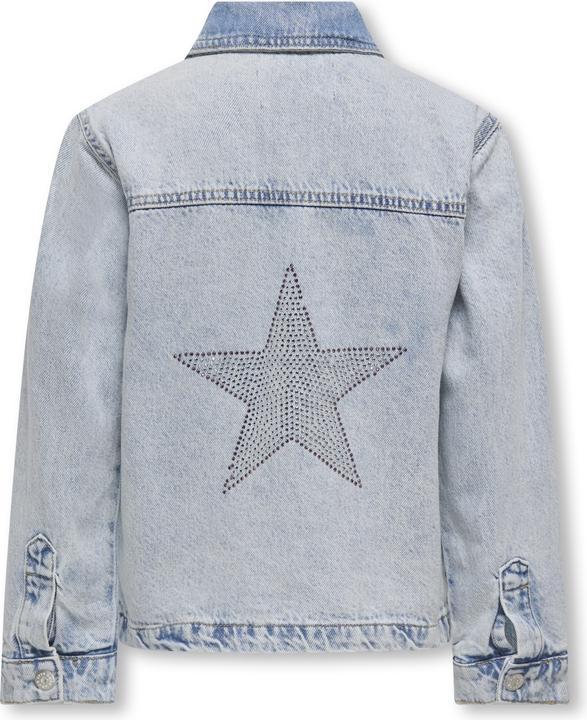 Immagine prodotto Only Polsini con colletto a scomparsa e giacca con bottoni in denim (164)