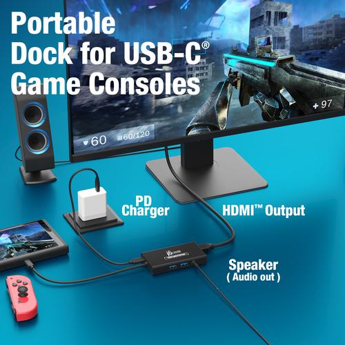 Actual product image j5Create JVA01-N Video Capture (USB-C, 6 Ports)