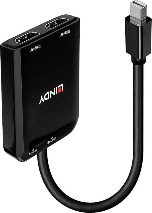 Actual product image Lindy Mini DisplayPort to 2 Port HDMI MST Hub (Mini USB, 2 Ports)