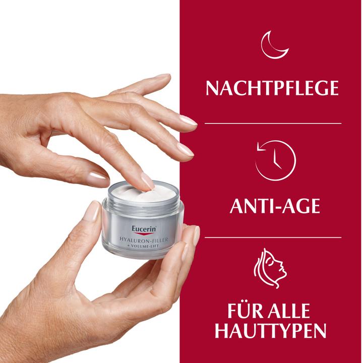 Image du produit Eucerin HYALURON-FILLER + VOLUME-LIFT Soin de nuit (50 ml)