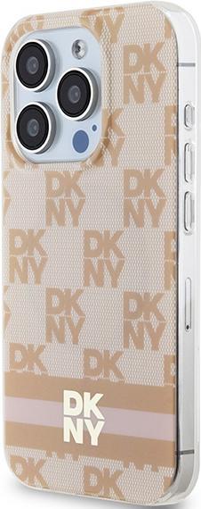 Actual product image DKNY DKHMP13LHCPTSP iPhone 13 Pro / 13 6.1" różowy/pink hardcase IML Checkered Mono Pattern & Printe (Apple iPhone 13 Pro, Apple iPhone 13)