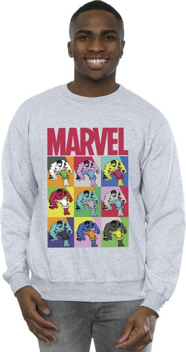 Image du produit - Sweat HULK POP ART - Homme (M)