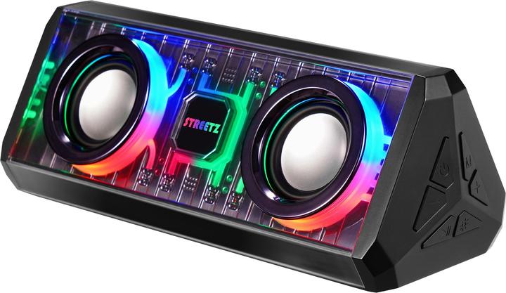 Actual product image Streetz S320 Transparent Bluetooth Speaker 10W