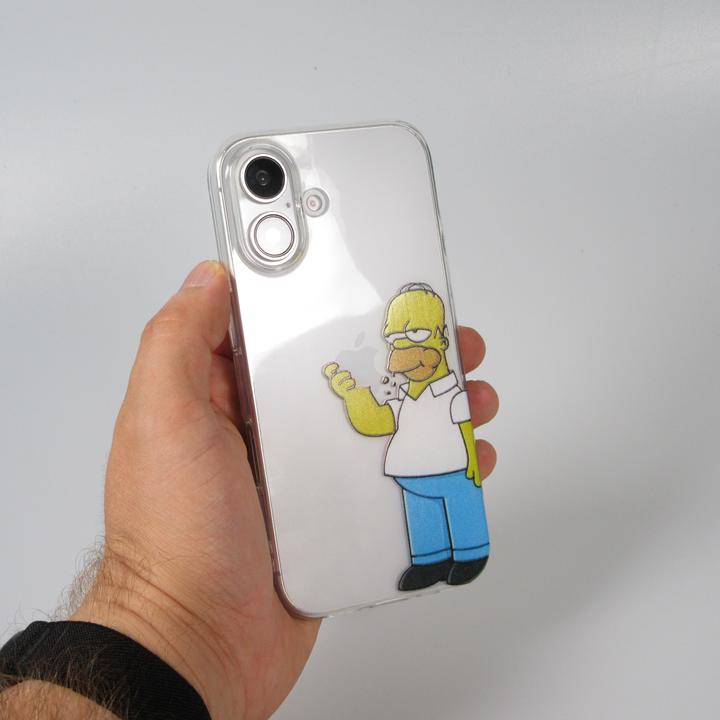 Image du produit PhoneLook Coque Gel cartoon Homer Simpson (Apple iPhone 16 Plus)