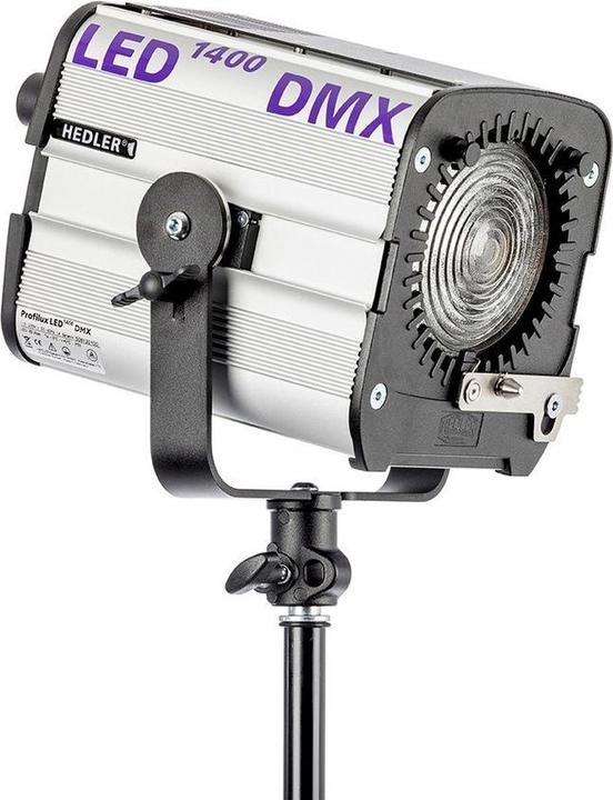 Hedler Profilux LED 1400 DMX, 5600K mit Fresnellinse, Dimmbar von 5-100% (Studioleuchte)