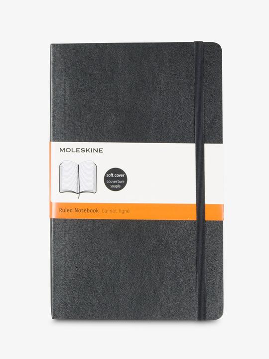 Actual product image Moleskine Classic Soft Large (A5, Lined, Soft cover)