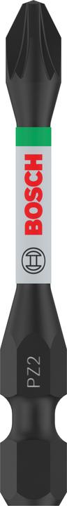 Actual product image Bosch Professional Zubehör PRO Pozidriv Impact Bit, PZ2, 55 mm, 2 pcs. (PZ2)