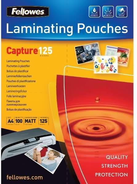 Actual product image Fellowes Enhance 80 (A4, 100 Piece, 125 µm)