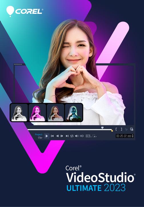 Produktbild Corel VideoStudio Ultimate 2023 Download (1 User, 1 Geräte/User, unbegrenzt)