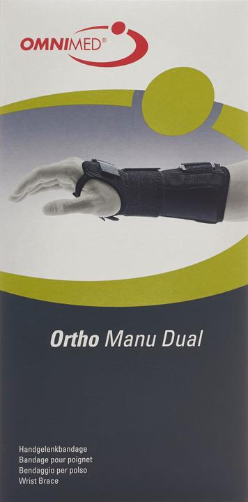 Produktbild Omnimed Ortho Manu Dual Handgelenkba L schwarz (L)