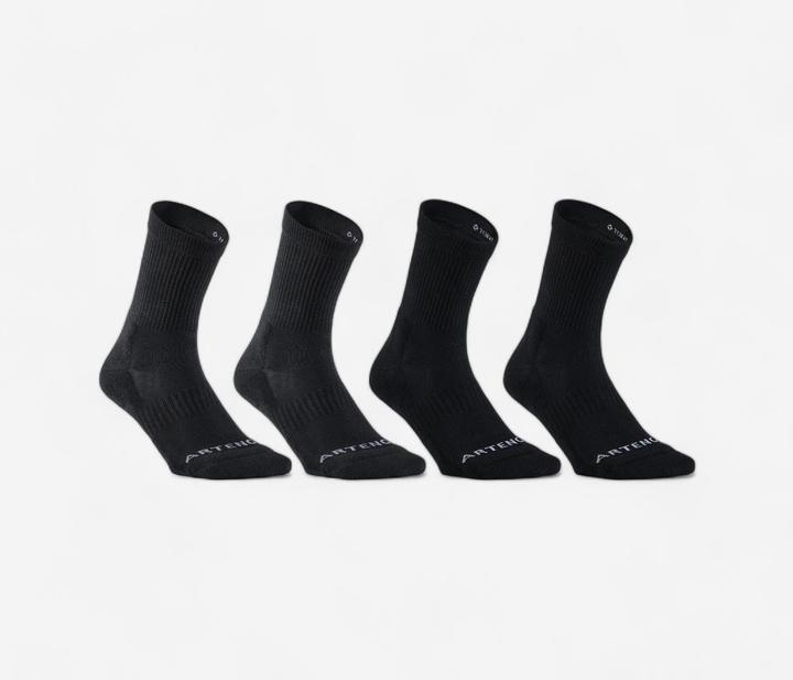 Produktbild Artengo Tennissocken High 4er-Pack - RS 300 grau/schwarz (35)