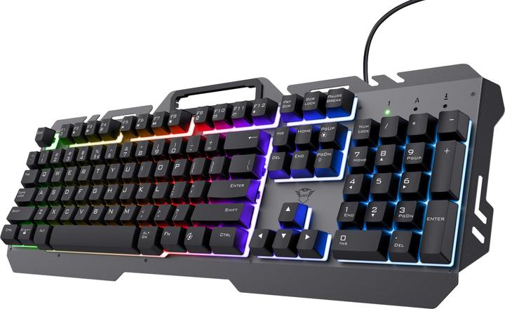 Produktbild Trust USB GXT853 ESCA METAL/RAINBOW GAMING 23796 (Eng. Int., Kabelgebunden)