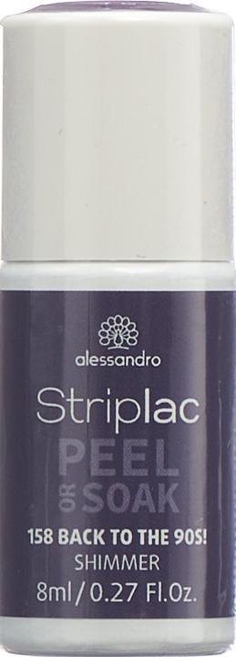 Produktbild Alessandro Striplac Peel or Soak - Back to the 90s! (Lila, Grau, Abziehbarer Nagellack)