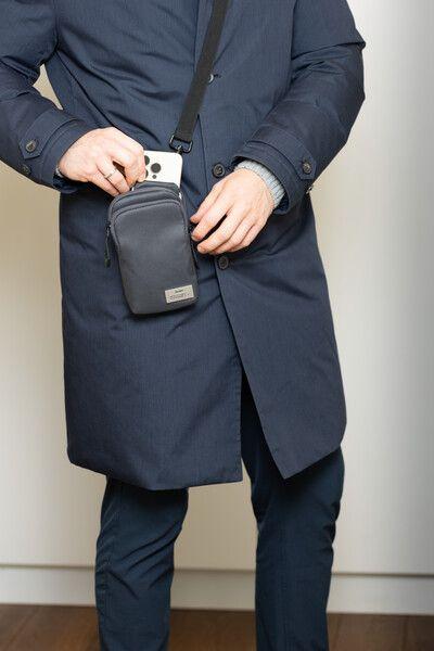 Actual product image Troika Smartphone Umhängetasche BLUE CYCLE SMARTBAG